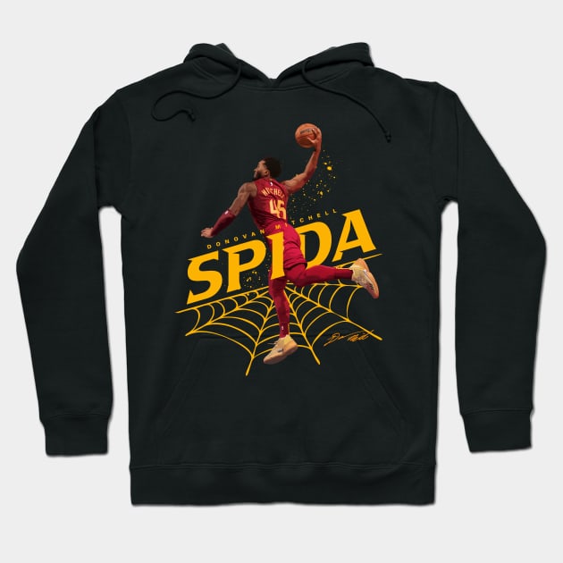 Donovan Mitchell Hoodie by Juantamad